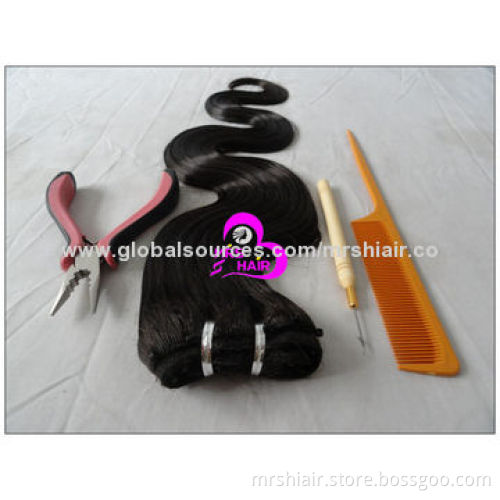 20-inch Natural Color Body Wave Brazilian Hair Swift Extension